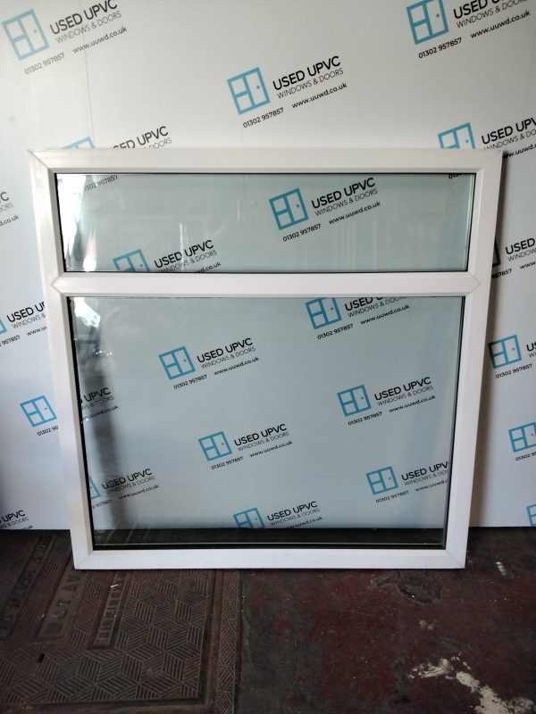 Used White Upvc Window 1280mm x 1300mm LW0001