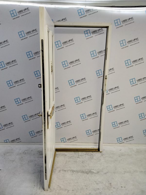 Used White Composite Front Door 910mm x 2075mm 0465 - Image 3
