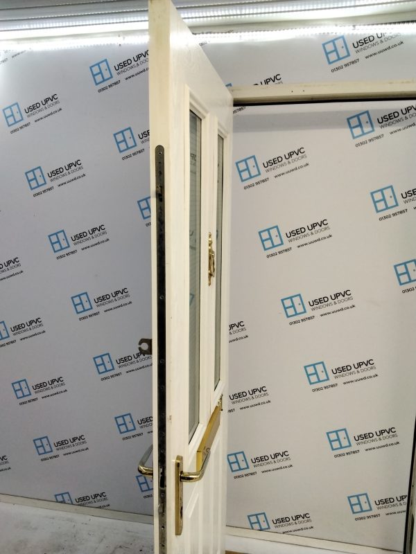 Used White Composite Front Door 910mm x 2075mm 0465 - Image 4