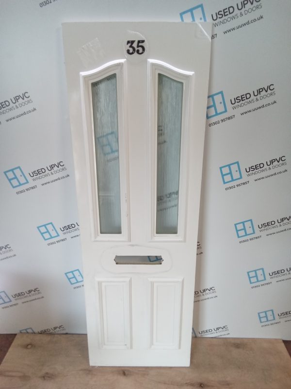 Brand New White Upvc Front Door Panel 580mm x 1740mm 24mm NDP45