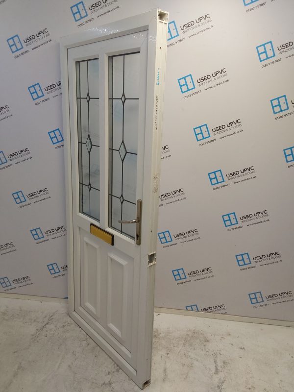 Used White Upvc Front Door 925mm x 2060mm 0490 - Image 4