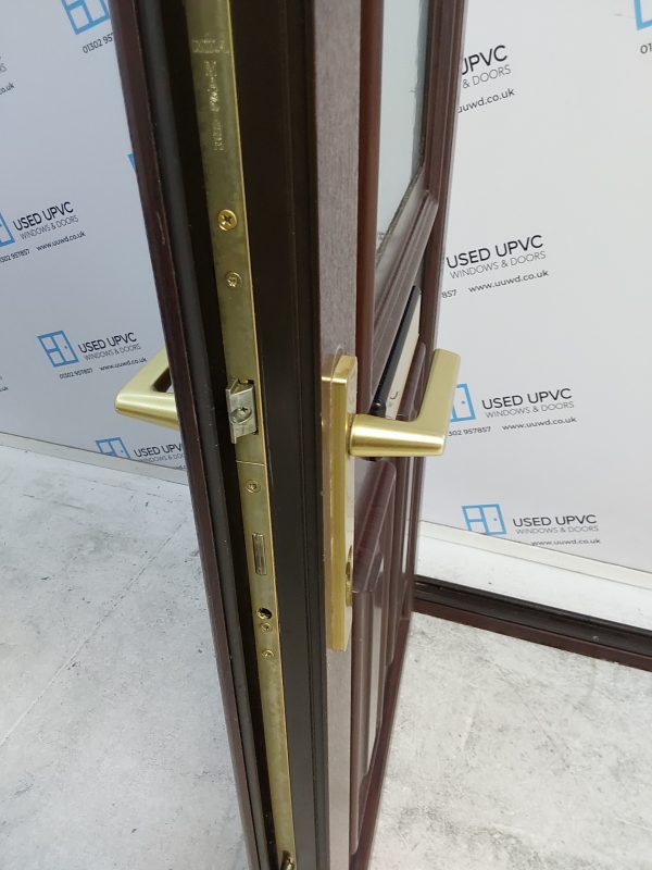Used Rosewood Upvc Front Door 900mm x 2030mm 0196 - Image 5