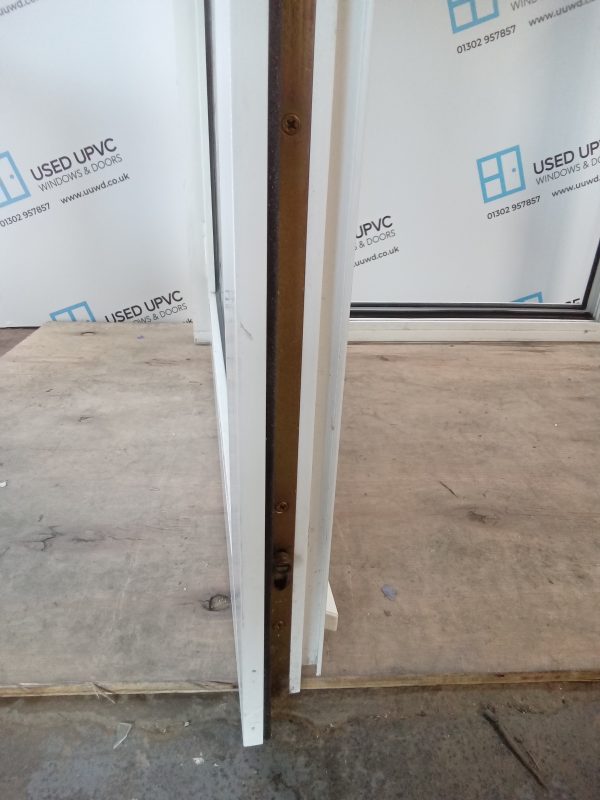 Used White Upvc Front Door with Toplight 910mm x 2420mm 0520 - Image 6