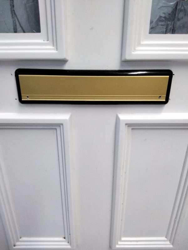 Used White Upvc Front Door 935mm x 2080mm 0529 - Image 7