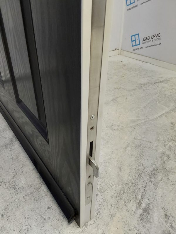 Used Black Composite Front Door And Side Panels 1790mm x 2050mm DS006 - Image 6