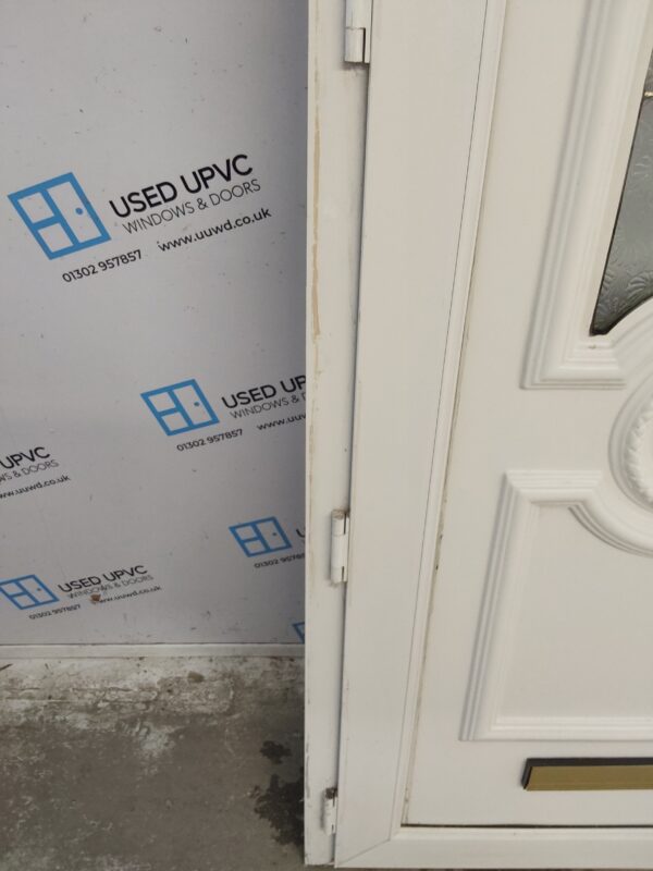 Used White Upvc Front Door 920mm x 2080mm 0641 - Image 10