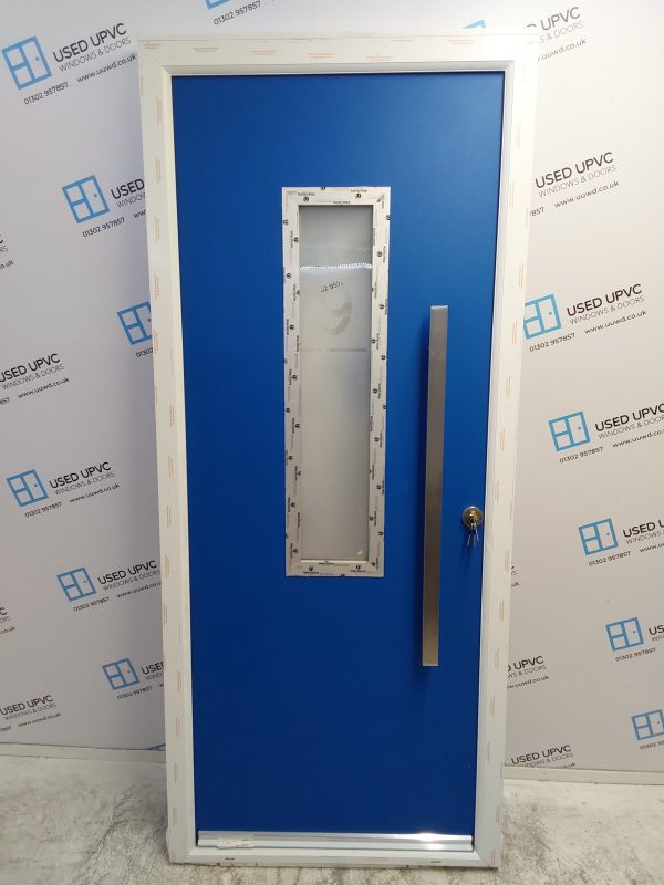 Brand New Blue Composite Door 900mm x 2100mm (reduce to 2085mm) ND07