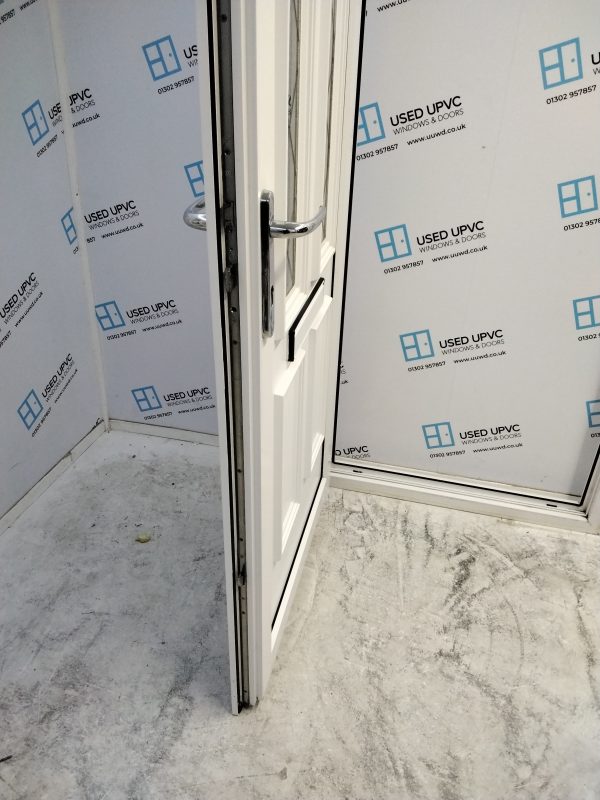 Used White Upvc Front Door 930mm x 2050mm 0559 - Image 5