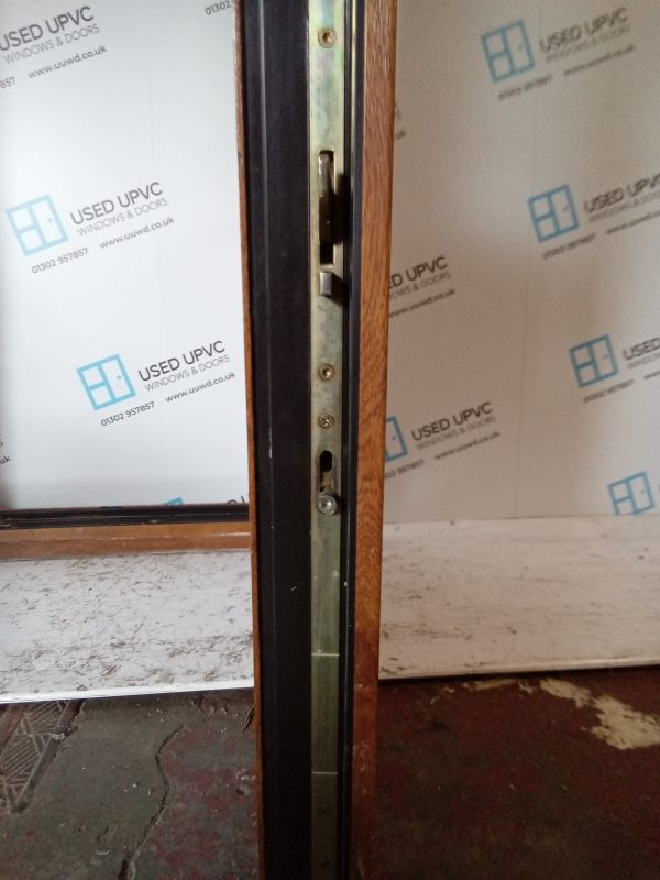 Used Oak Upvc Front Door 900mm x 2100mm 0500 - Image 6