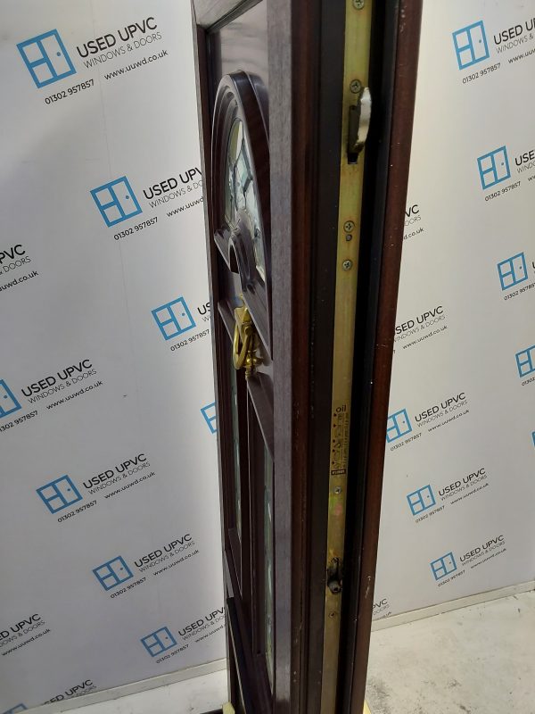 Used Woodgrain Upvc Front Door 830mm x 2050mm 0021 - Image 7