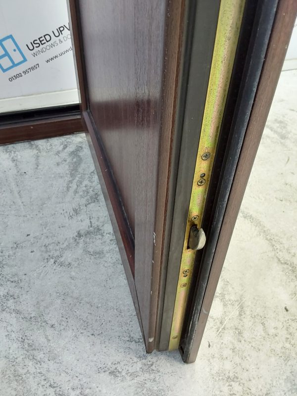 Used Woodgrain Upvc Front Door 830mm x 2050mm 0021 - Image 9
