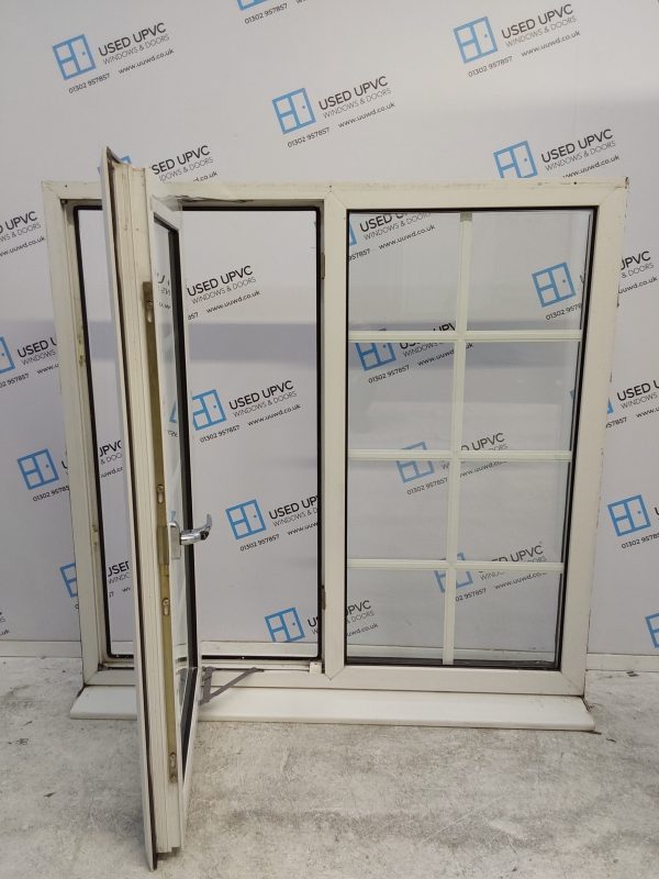 Used White Upvc Window 1225mm x 1220mm LW0009 - Image 3