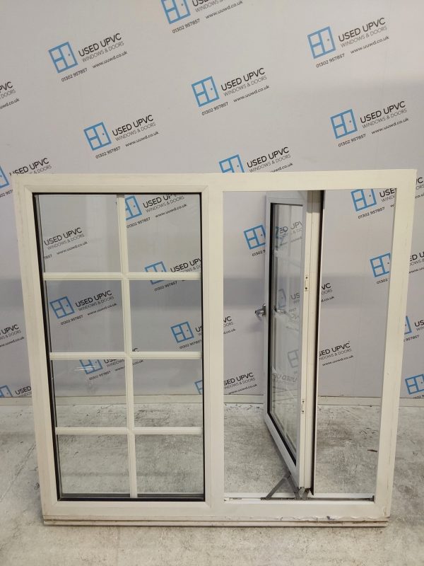 Used White Upvc Window 1225mm x 1220mm LW0009 - Image 4