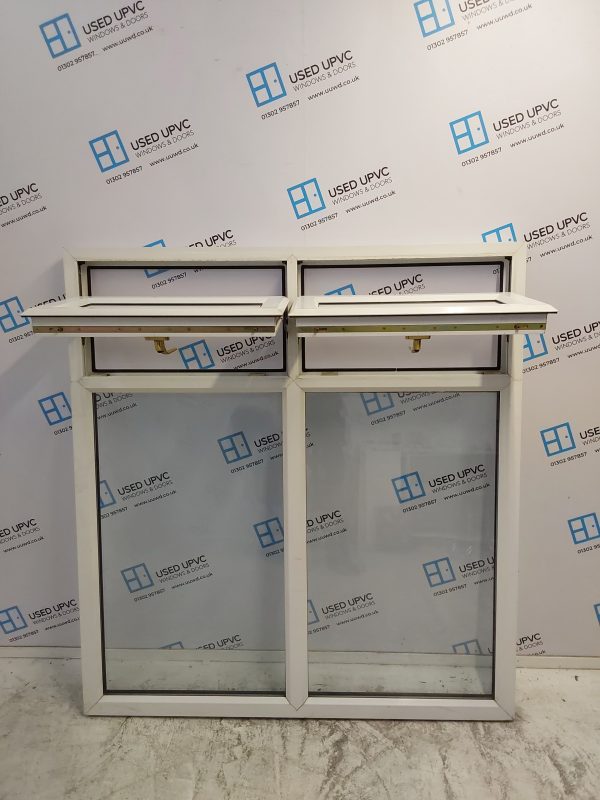 Used White Upvc Window 1360mm x 1470mm LW0016 - Image 3
