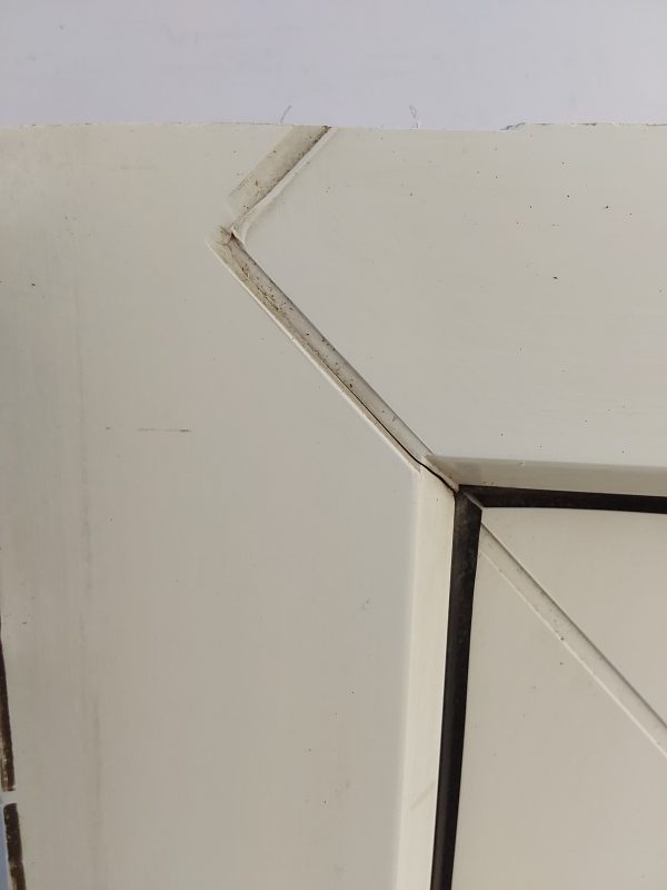 Used White Upvc Stable Back Door 840mm x 2055mm 0544 - Image 10