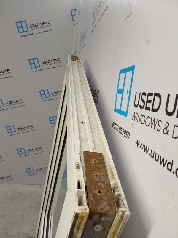 Used White Upvc Stable Back Door 840mm x 2055mm 0544 - Image 9