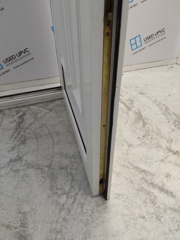 Used White Upvc Stable Back Door 840mm x 2055mm 0544 - Image 15