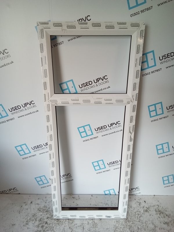 Brand New White Upvc Window Frame (Unglazed) 545mm x 1310mm USW003