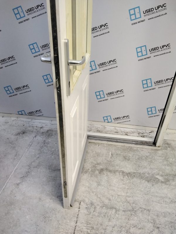 Used White Composite Door 850mm x 2025mm 0610 - Image 5