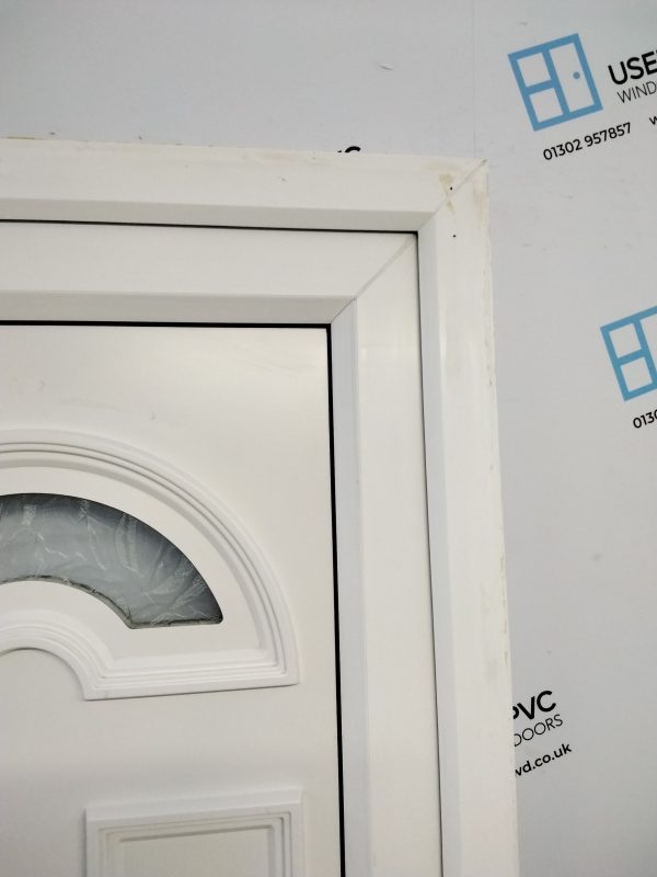 Used White Upvc Outward Opening Front Door 890mm x 2025mm 0329 - Image 7
