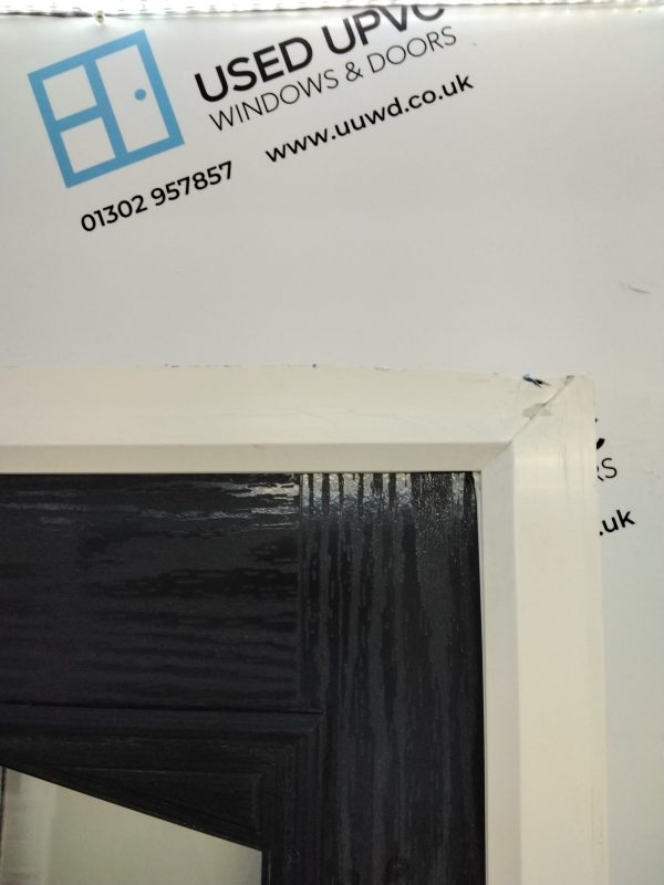 Used Dark Blue Composite Front Door 930mm x 2100mm 0636 - Image 8