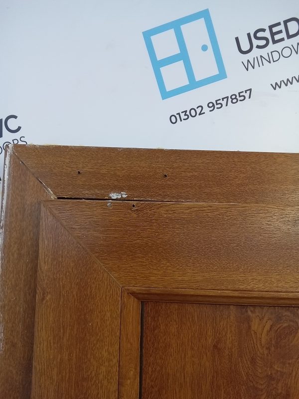 Used Oak Upvc front Door 900mm x 2100mm 0500 - Image 11