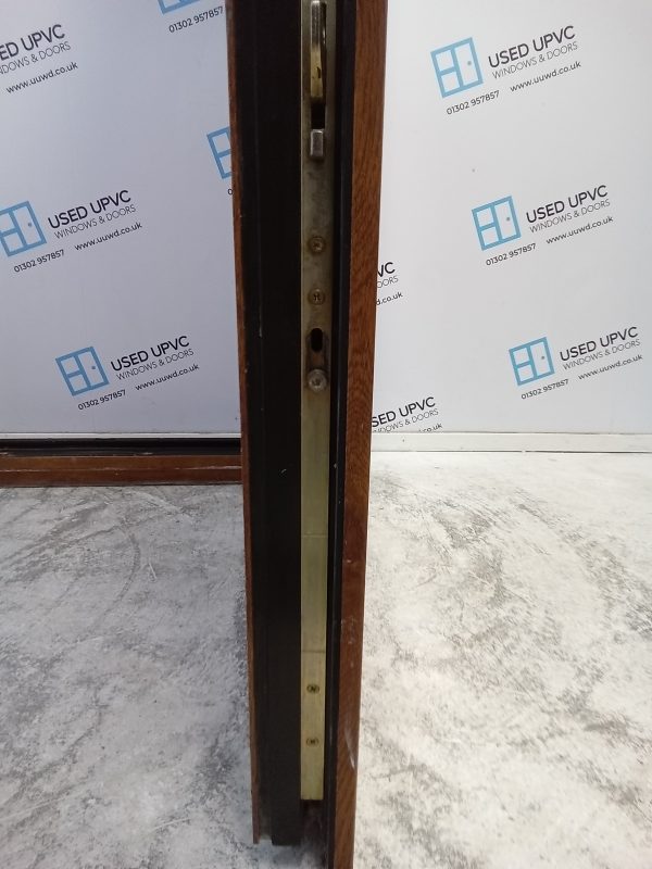 Used Oak Upvc front Door 900mm x 2100mm 0500 - Image 6