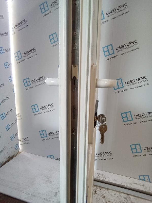 Brand New White Upvc Front Door with Toplight 910mm x 2600mm ND42 - Image 5