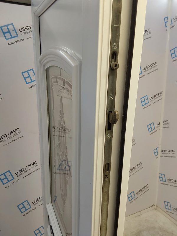 Used White Upvc Front Door (outwards opening) 870mm x 2085mm 0440 - Image 4