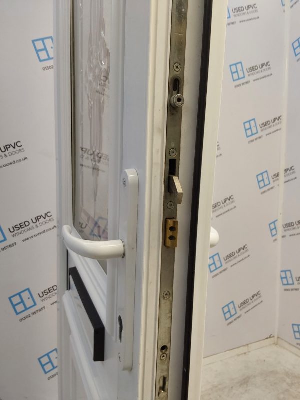 Used White Upvc Front Door (outwards opening) 870mm x 2085mm 0440 - Image 5
