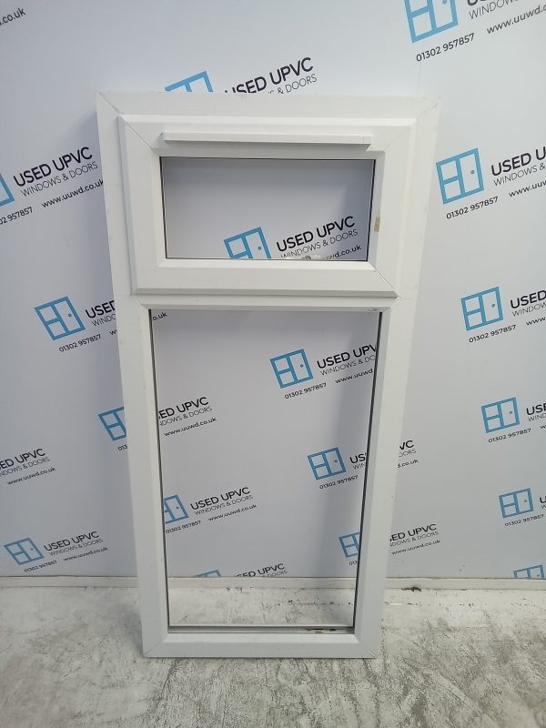 Brand New White Upvc Window Frame (Unglazed) 675mm x 1445mm USW054