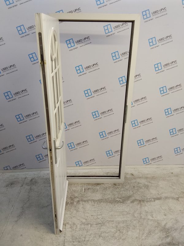 Used White Composite Door 880mm x 2055mm 0409 - Image 3