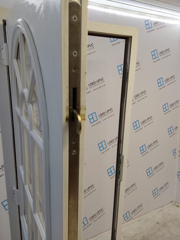 Used White Composite Door 880mm x 2055mm 0409 - Image 4