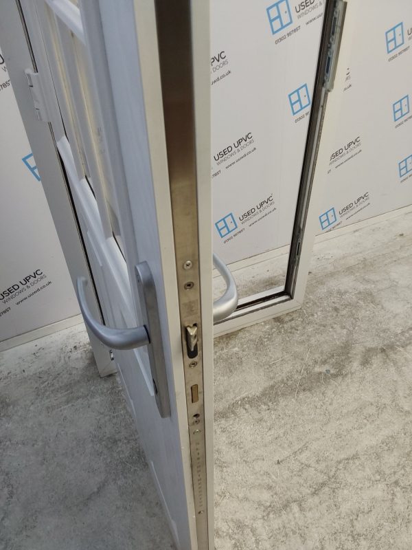 Used White Composite Door 880mm x 2055mm 0409 - Image 5