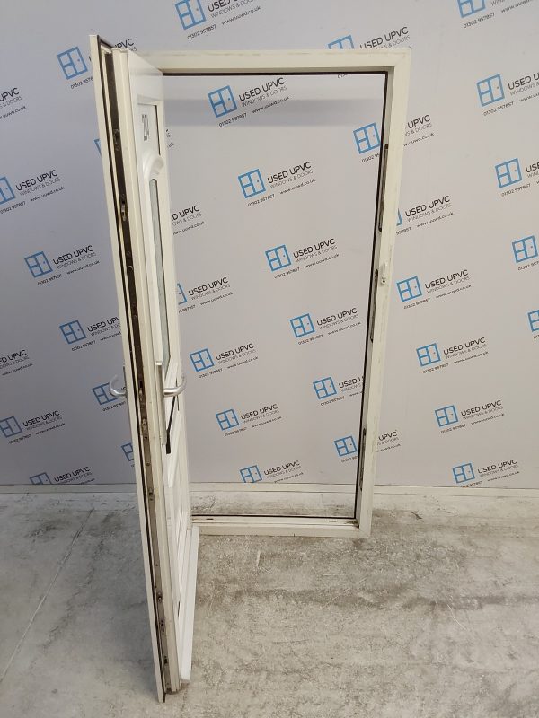 Used White Upvc Front Door 880mm x 1930mm 0569 - Image 3