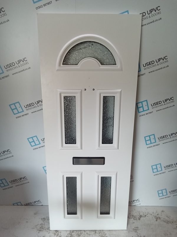 Used Anthracite Grey Upvc Front Door Panel 705mm x 1775mm x 28mm UFDP0011 - Image 2