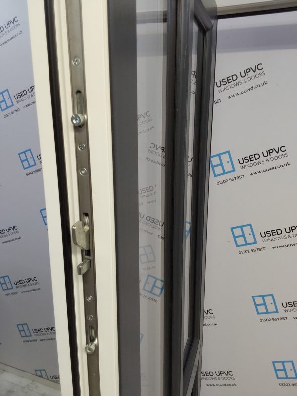Used Anthracite Grey Upvc Back Door 900mm x 2065mm 0600 - Image 6