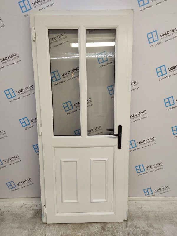 Used Anthracite Grey Upvc Back Door 900mm x 2065mm 0600 - Image 3