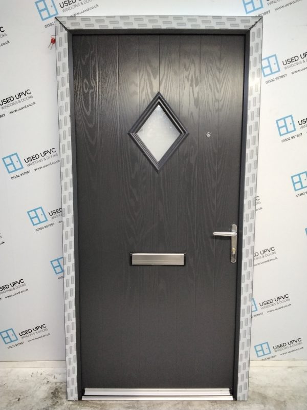 Brand New Anthracite Grey Composite Front Door 1030mm x 2060mm ND33
