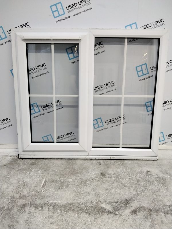 Used White Upvc Window 1200mm x 1050mm LW0004