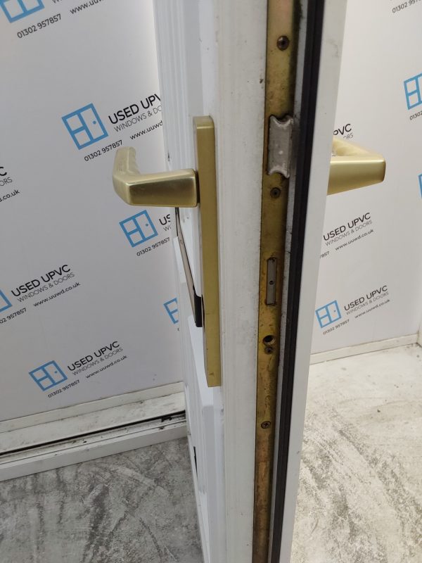 Used White Upvc Front Door 900mm x 2045mm 0133 - Image 5