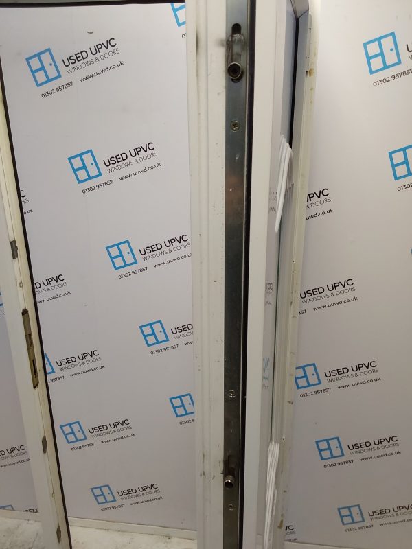 Used White Upvc Front Door 885mm x 2095mm 0288 - Image 4