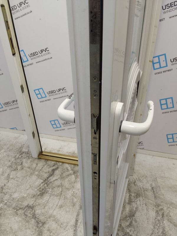 Used White Upvc Front Door 885mm x 2095mm 0288 - Image 5