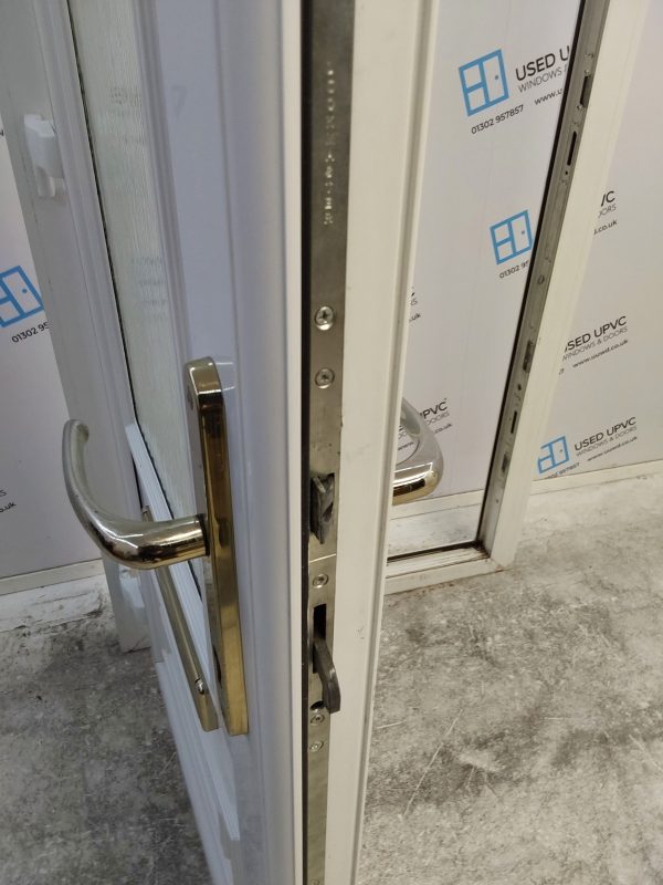 Used White Upvc Front Door 940mm x 2090mm (reduce to 910mm) 0097 - Image 5