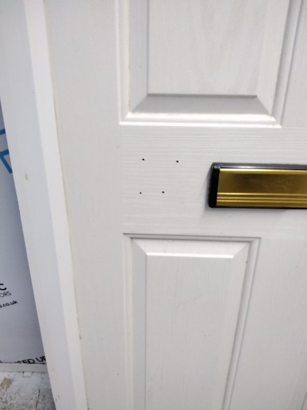 Used White Composite Front Door 890mm x 2090mm 0684 - Image 6