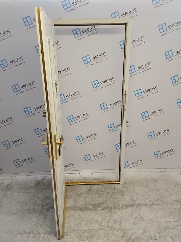Used White Composite Front Door 905mm x 2080mm 0674 - Image 3