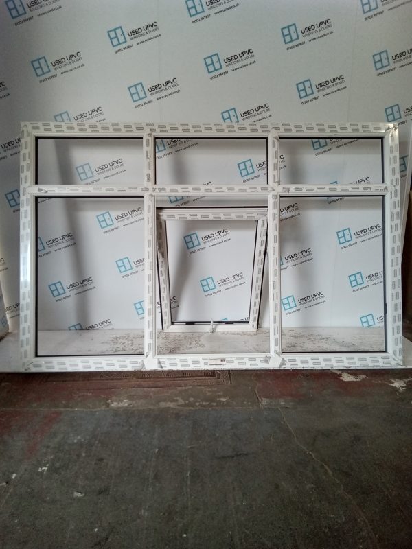 Brand New White Upvc Window Frame (Unglazed) 2120mm x 1370mm C3W2 - Image 4