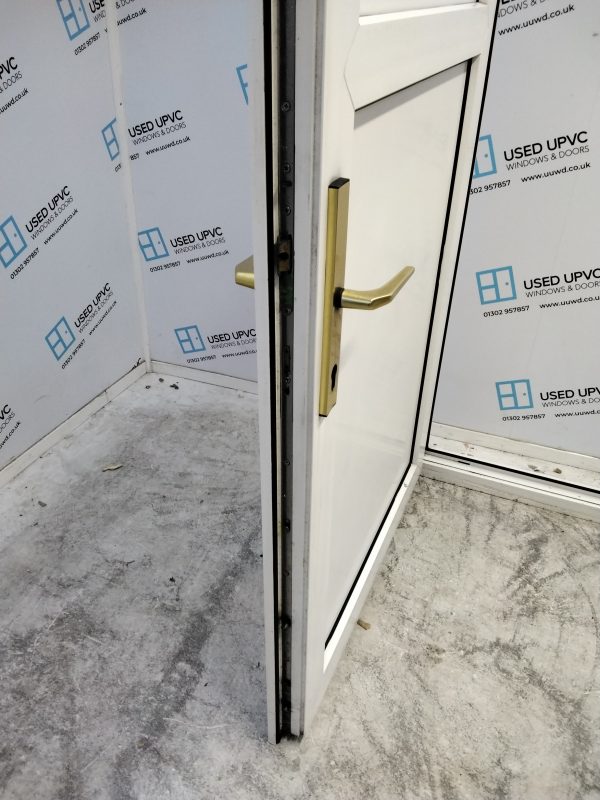 Used White Upvc Stable Back Door 920mm x 2050mm 0701 - Image 7