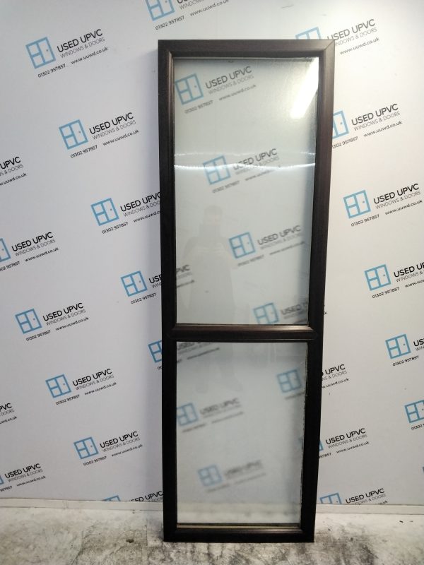 Used Rosewood Upvc Side Panel 665mm x 2070mm SP010