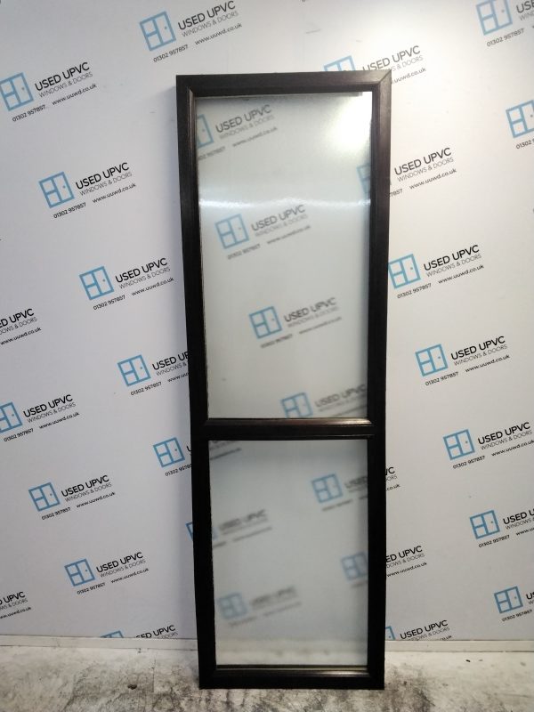 Used Rosewood Upvc Side Panel 665mm x 2070mm SP010 - Image 2